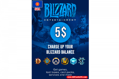 Battle.net 5 USD (SEA)